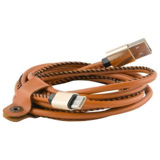 

Кабель RedLine USB-Type-C (2м) экокожа коричневый