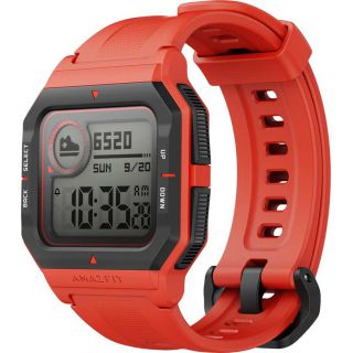 

Умные часы Amazfit Neo 1.2 черный/красный