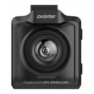

Автомобильный видеорегистратор Digma FreeDrive 615 GPS Speedcams черный