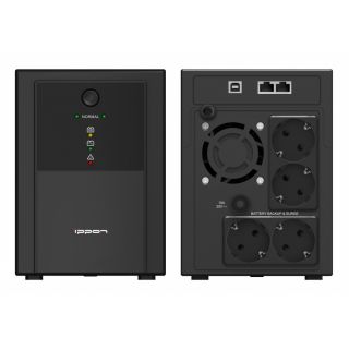 

Источник бесперебойного питания Ippon Back Basic 1500 Euro черный