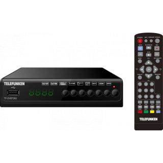 

Цифровой тюнер Telefunken TF-DVBT262 черный