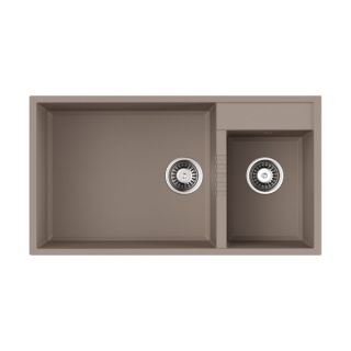 

Кухонная мойка Omoikiri Tedori 85-2-U-SA бежевый NEW