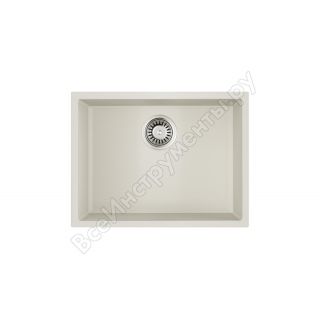 

Кухонная мойка Omoikiri Tedori 54-U-WH Tetogranit/Белый NEW