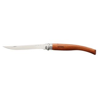 Фото - Нож походный Opinel Slim Bubinga N12 12VRI (000011) коричневый нож перочинный opinel slim bubinga 12 12vri 000011 270мм коричневый