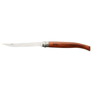 Фото - Нож походный Opinel Slim Bubinga N15 15VRI (243150) коричневый нож перочинный opinel slim bubinga 12 12vri 000011 270мм коричневый