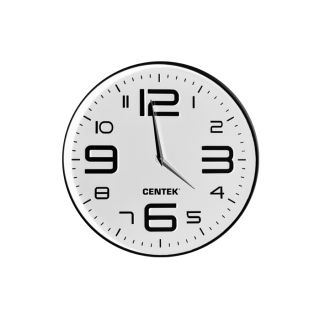 Часы настенные Centek СТ-7101 White