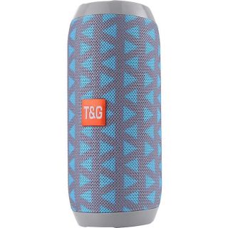 

Портативная акустика T&G TG117 серо-голубой