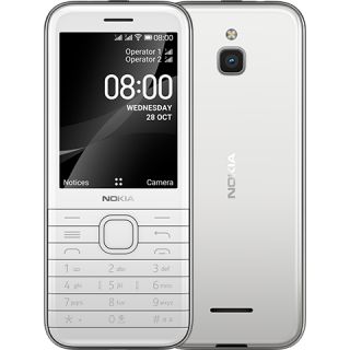 

Телефон Nokia 8000 DS 4G White (TA-1303)