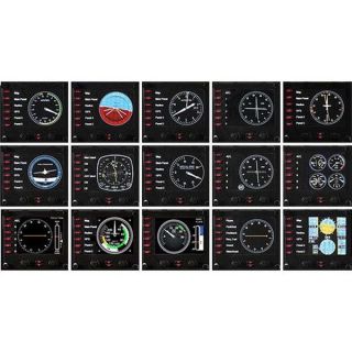 

Геймпад Logitech G Saitek Pro Flight Instrument Panel черный (945-000008)