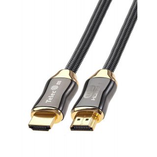 

Кабель Telecom HDMI-HDMI 2M V2.1 TCG300-2M