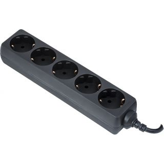 

Удлинитель EXEGATE SPU-5-1.2B (5 роз/1.2M/UPS вилка) черный