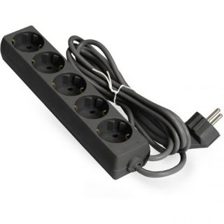 

Удлинитель EXEGATE ECE-5-1.8B (5 роз, 1,8м) черный