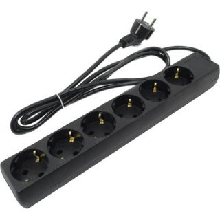 

Удлинитель EXEGATE ECE-6-1.8B (6 роз, 1,8м) черный