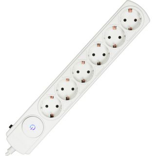 

Удлинитель Ippon BK212-16 (1.8м/6 роз) белый
