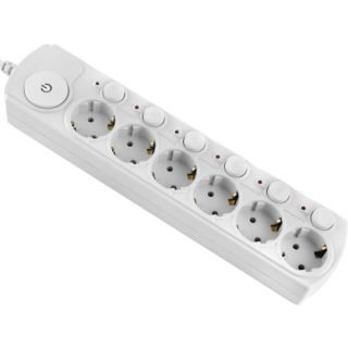 

Сетевой фильтр Ippon BK212-SW (1.8м/6 роз) белый