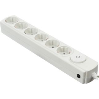 

Удлинитель Ippon BK252-16 (5м/6 роз) белый