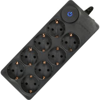 

Удлинитель Ippon BK258-16 (5м/8 роз) черный