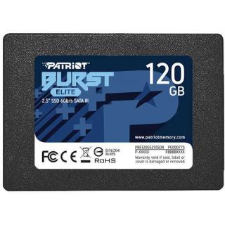 

SSD накопитель Patriot Burst Elite 2.5/SATA III/120Gb (PBE120GS25SSDR)