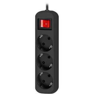 

Удлинитель Defender G318 1.8м черный (99333)