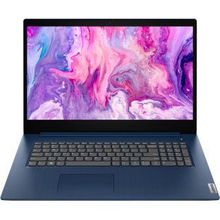 

Ноутбук Lenovo IdeaPad 3 17ADA05 DOS синий (81W2003XRK)