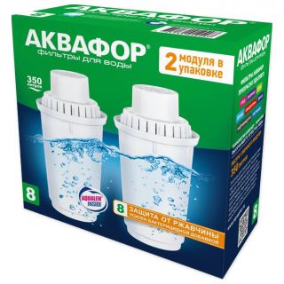 

Сменный модуль для фильтра Аквафор В100-8 (2 шт в упаковке)