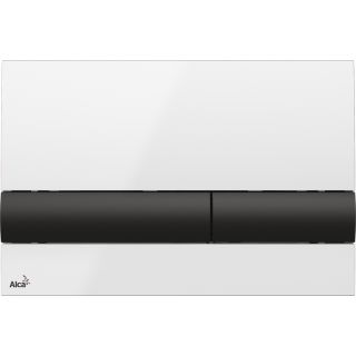 

Кнопка смыва Alca plast M1710-8 Белая/черная