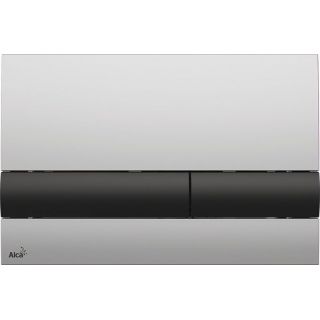 

Кнопка смыва Alca plast M1712-8 Хром-матовая/черная