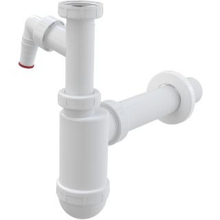

Сифон Alca Plast A43P для умывальника d40 с подводкой и накидной гайкой 5/4