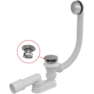 

Сифон Alca Plast для ванны A504CKM-120
