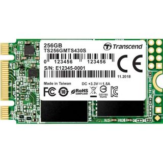 

SSD накопитель Transcend 256GB M.2 2242 (TS256GMTS430S)