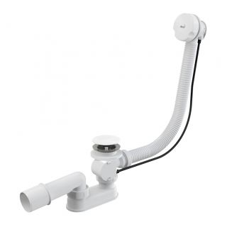 

Сифон Alca Plast A51BM-100 для ванны белый пластик/пластик (100 cm)
