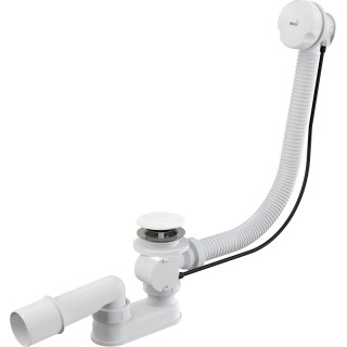 

Сифон Alca Plast A51BM-80 для ванны белый пластик/пластик (80 cm)