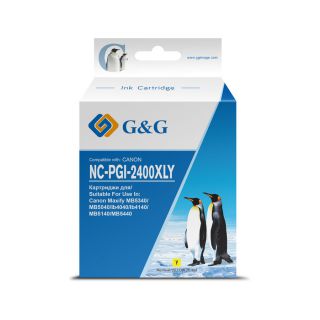 

Расходный материал для печати G&G NC-PGI-2400XLY желтый
