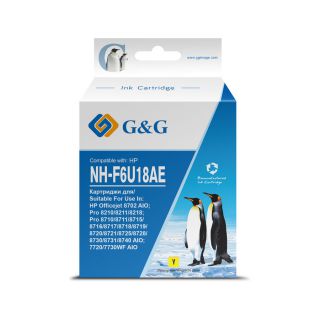

Расходный материал для печати G&G NH-F6U18AE желтый