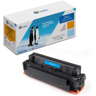 

Расходный материал для печати G&G NT-CF411X голубой