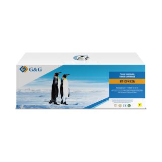 

Расходный материал для печати G&G NT-CF412A желтый