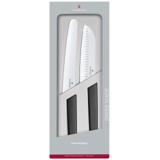 

Набор кухонных ножей Victorinox Swiss Modern черный (6.9093.22G)