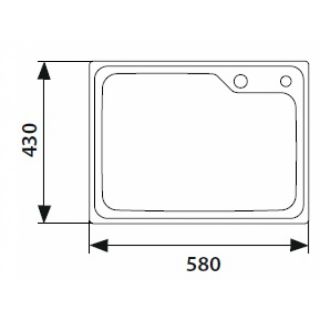 

Кухонная мойка Kaiser KSM KSM-5843