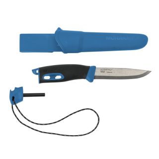 Нож походный Morakniv Companion Spark черный/голубой (13572)
