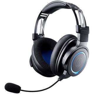 

Компьютерная гарнитура Audio-Technica ATH-G1 черный/синий