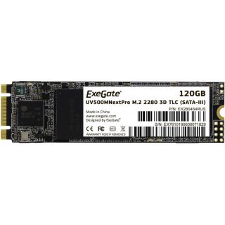 

SSD накопитель EXEGATE UV500MNextPro 120GB/M.2 (EX280464RUS)