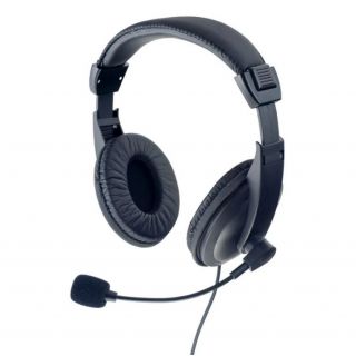 

Компьютерная гарнитура Perfeo U-TALK черный (PF-A4405)