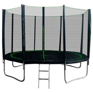 

Батут Misoon 10ft-4-PRO-312 внешняя сетка+лестница (2кор)