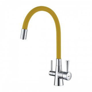 

Смеситель для кухни Lemark Comfort LM3075C-Yellow