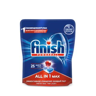 

Средство для мытья посуды Finish AIO Таблетки для ПММ 25шт (3065254)
