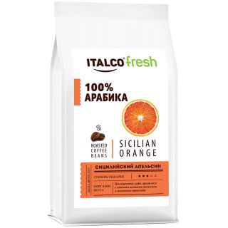 

Кофе Italco Сицилийский апельсин (Sicilian orange) ароматизированный, 375г