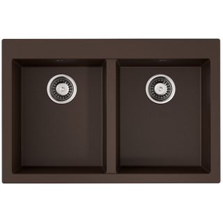 

Кухонная мойка Omoikiri Bosen 80-2-DC темный шоколад