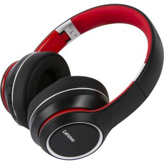 

Наушники Lenovo HD200 черный/красный