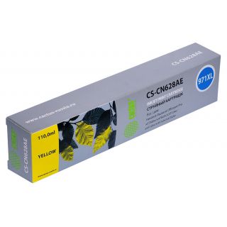 

Расходный материал для печати Cactus CS-CN628AE желтый N971XL