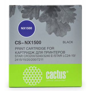 

Расходный материал для печати Cactus CS-NX1500 черный